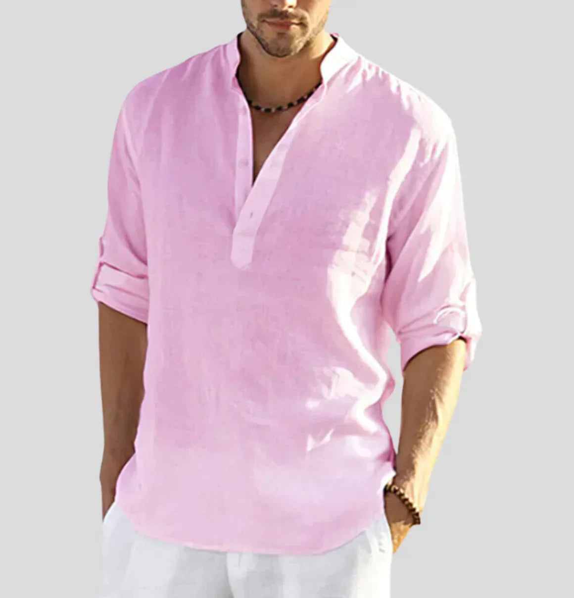 Elegant Linen Shirt | Men's Fashion Top 6