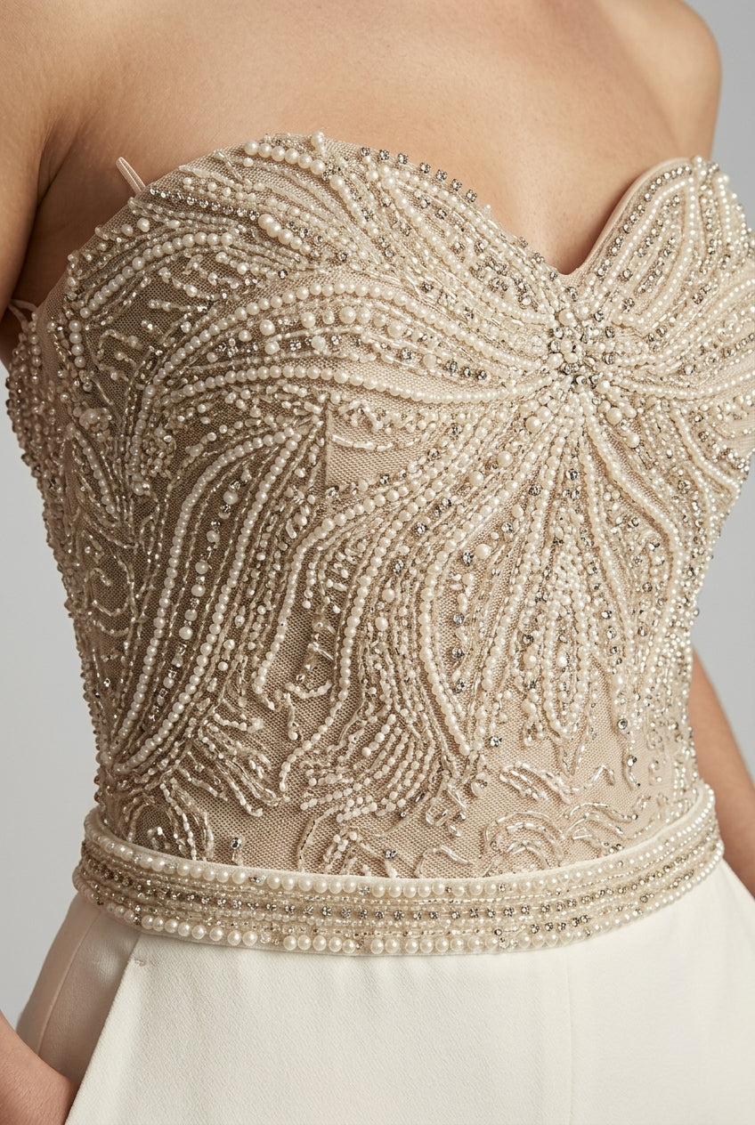 Elegant Sequin Jumpsuit | Women's Dressy Outfit 2