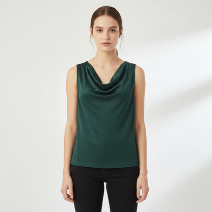 Elegant Silk Tank Top | Women's Casual Jersey Top 5