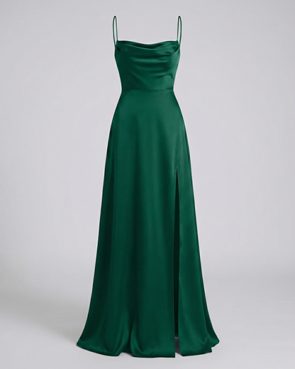 Elegant Summer Maxi Dress with Slit | Women's Fashion 6