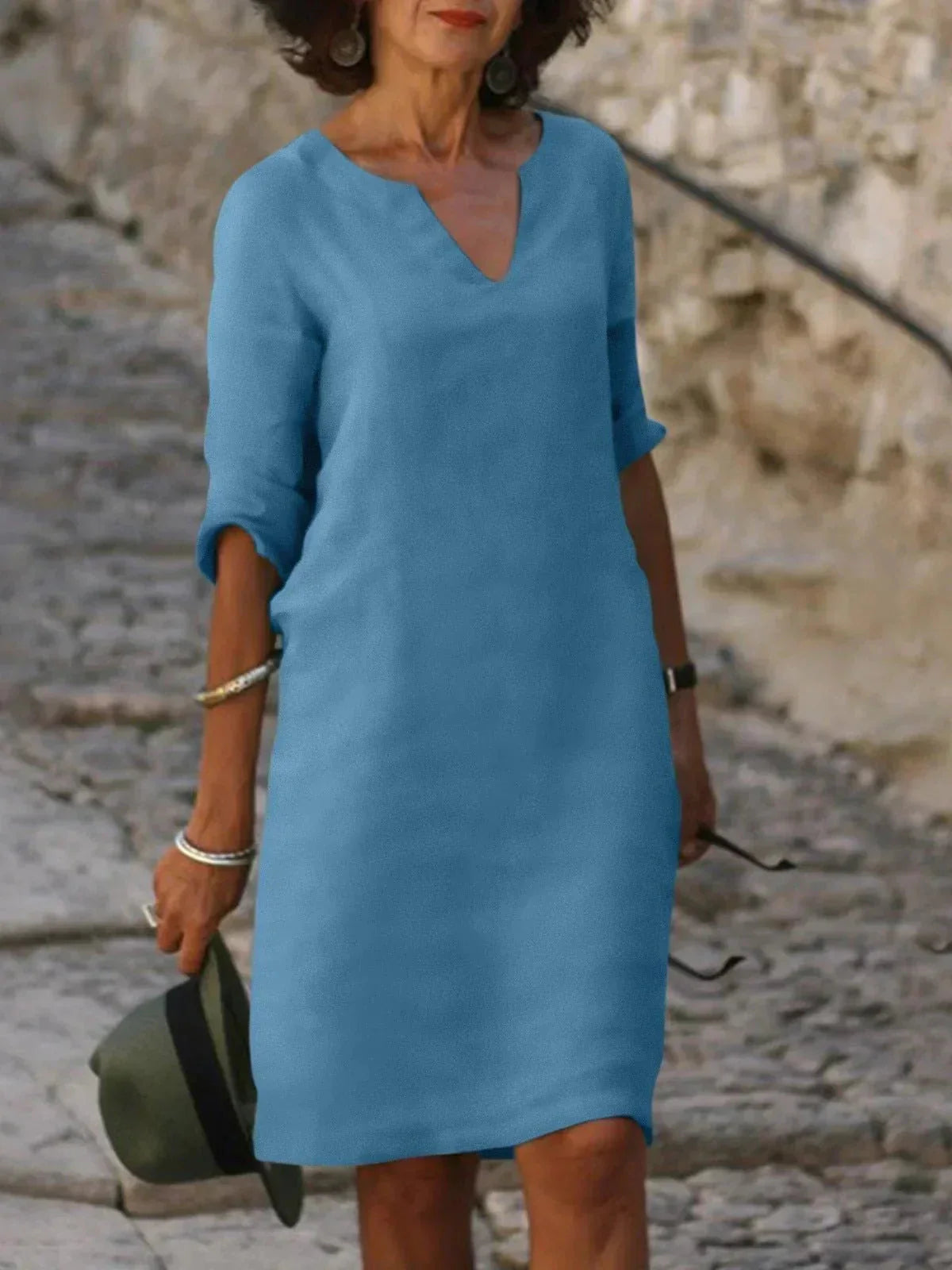 Elegant Summer Midi Dress | Women's Regular Fit 9