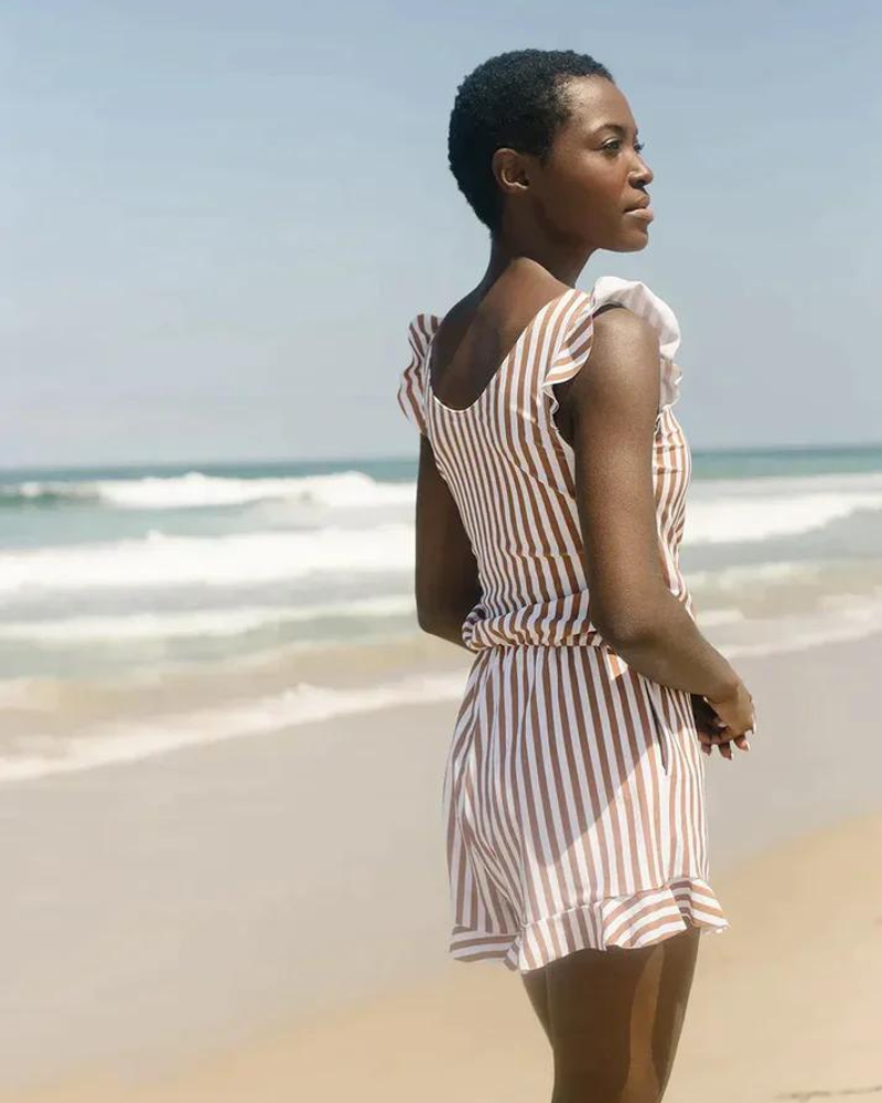 Elegant V-Neck Women's Swimsuit | Fashionable Swimwear 3