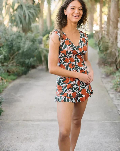 Elegant V-Neck Women's Swimsuit | Fashionable Swimwear 9