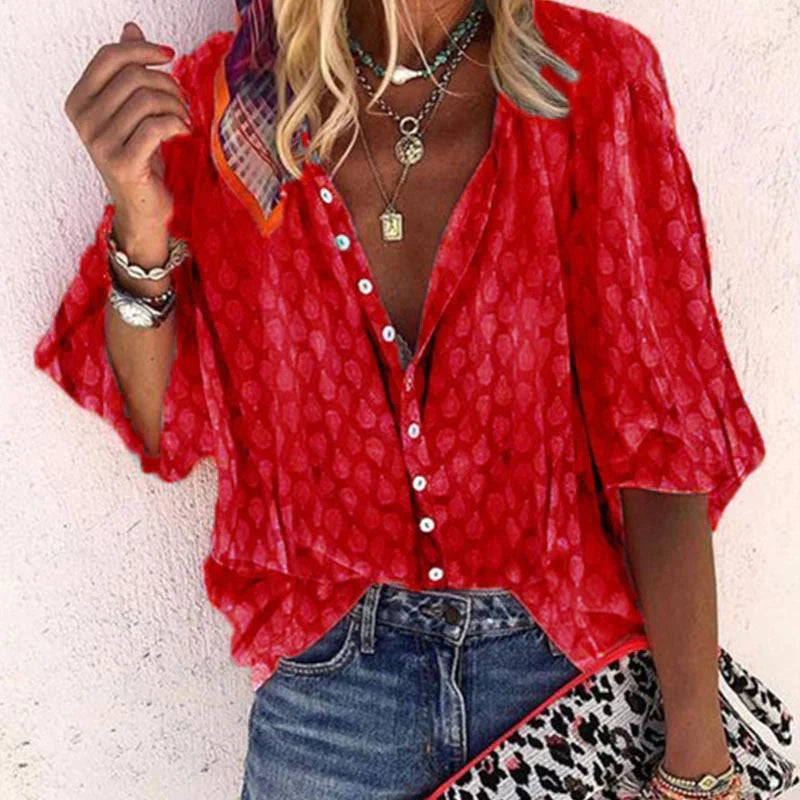Elegant Women's Blouse | Lightweight Summer Top 2
