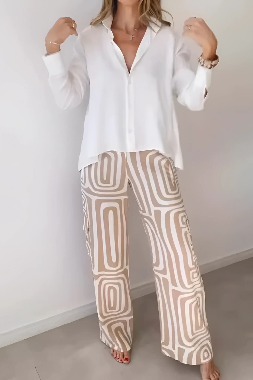 Elegant Women's Office Set | Two-Piece Outfit 2