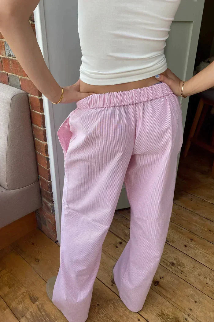Elke | Women's Striped Summer Trousers 1