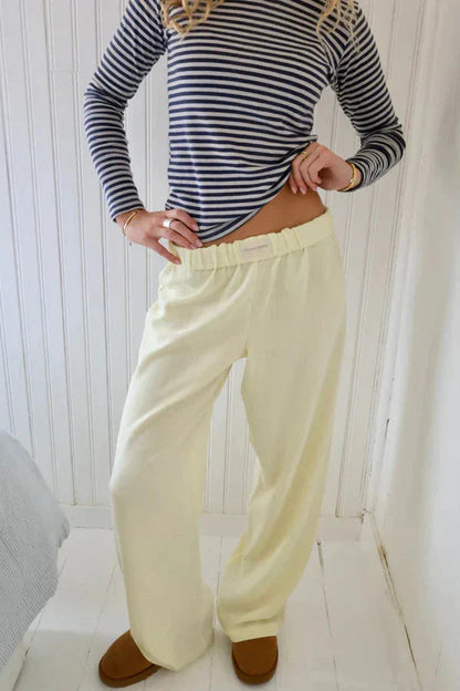 Elke | Women's Striped Summer Trousers 7