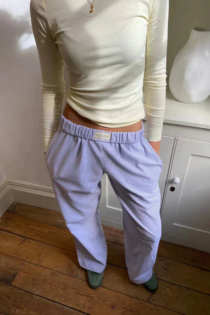 Elke | Women's Striped Summer Trousers 9