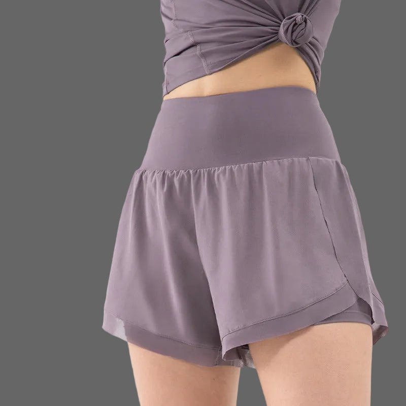 Elvira High Waist 2-in-1 Sport Shorts | Women's Athletic Shorts 2