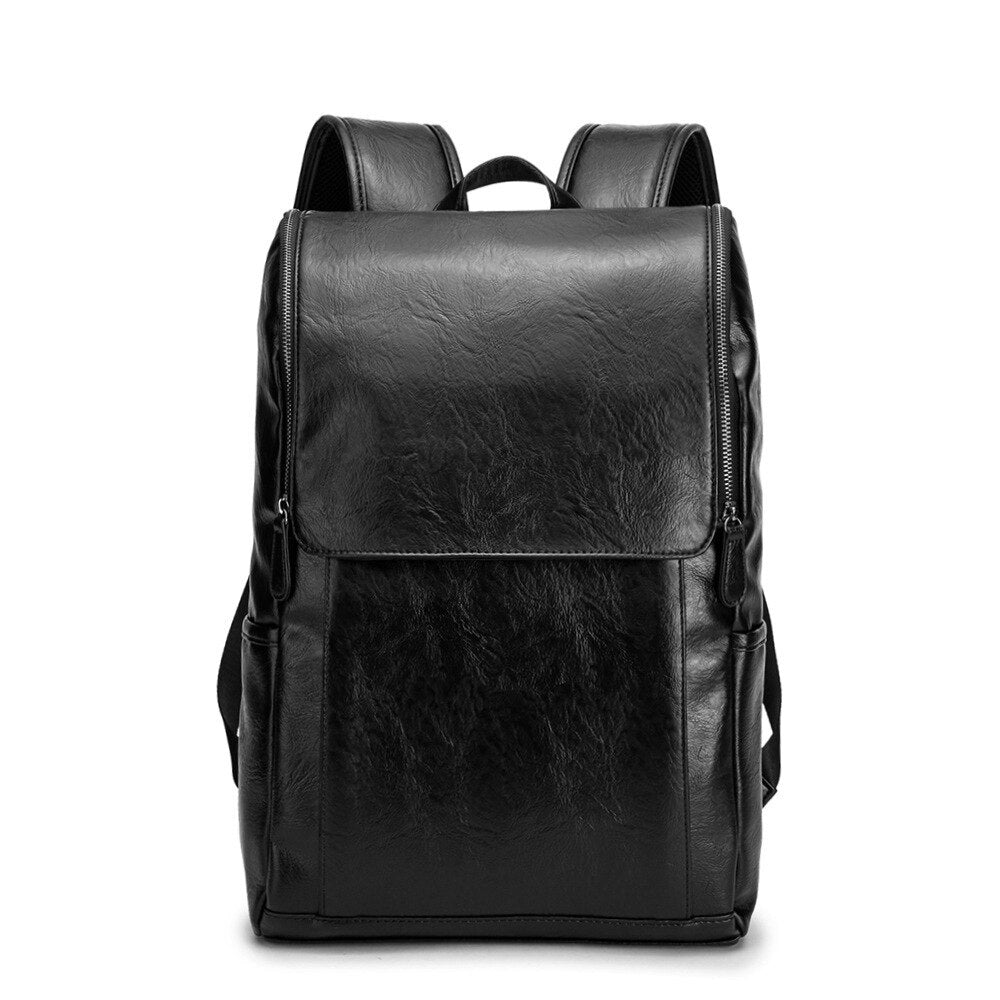 Executive Leather Backpack Brown 45x29x11 cm Eco-friendly Leather 1