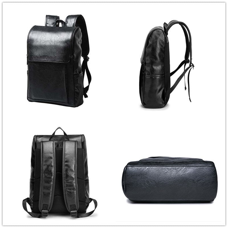 Executive Leather Backpack Brown 45x29x11 cm Eco-friendly Leather 6