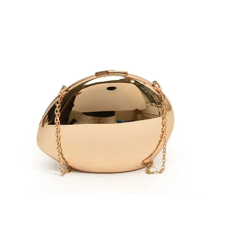 Fabricia Acrylic Bag | Clear One Size Acrylic with Metallic Accents 0