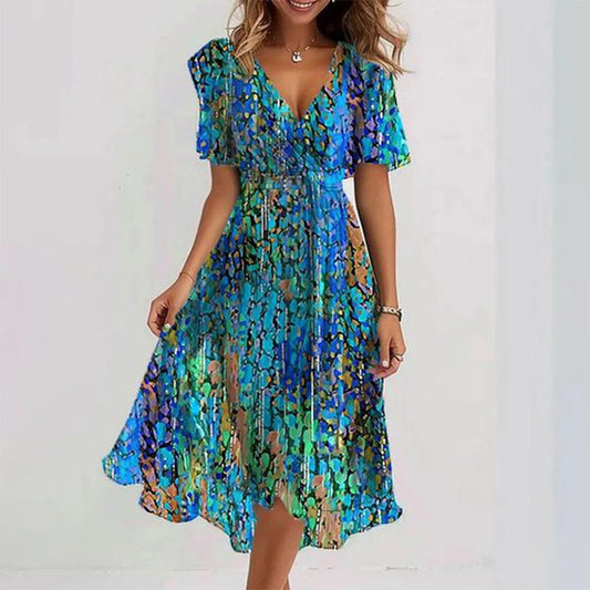 Feminine Wrap Dress | Women's Summer Dress 0