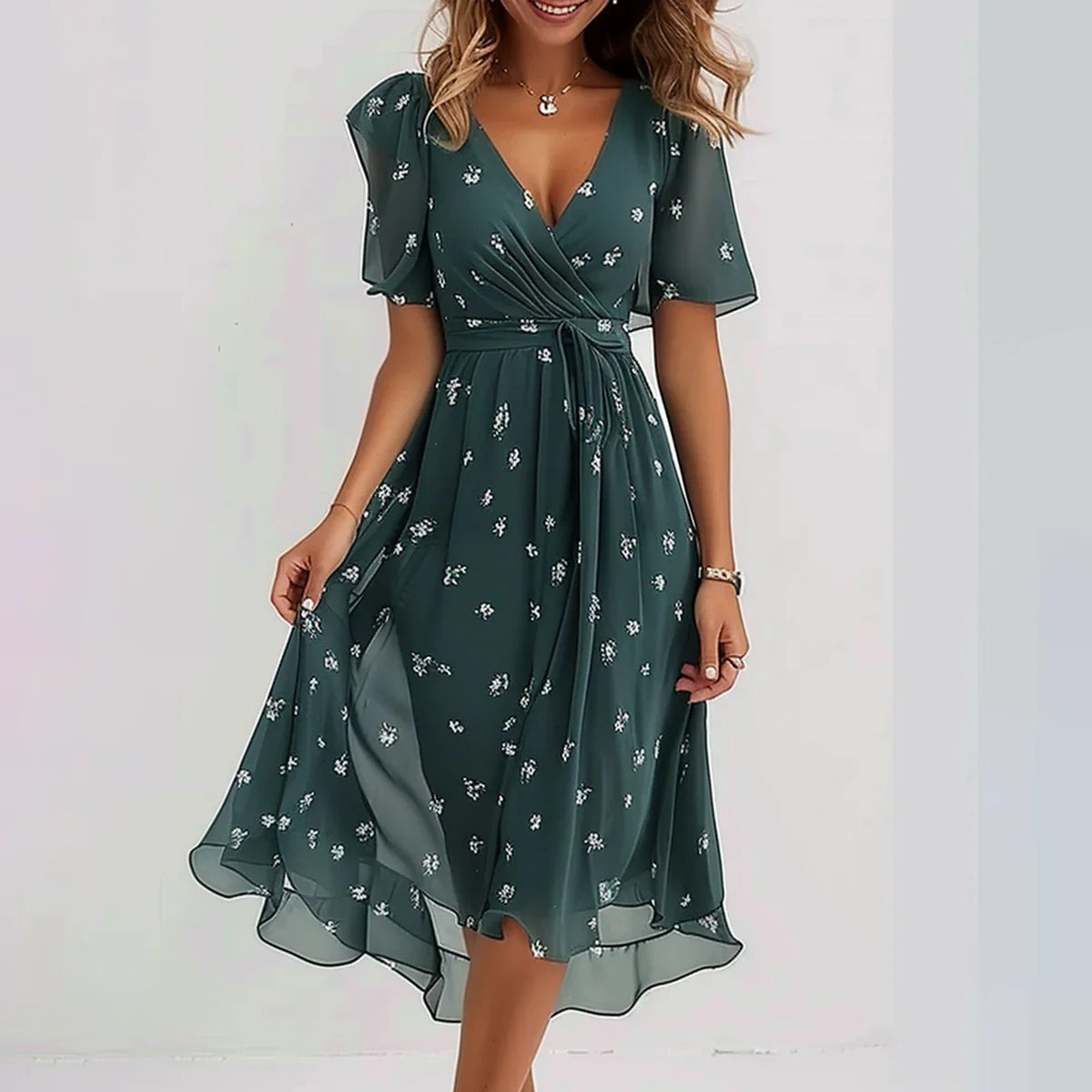Feminine Wrap Dress | Women's Summer Dress 2