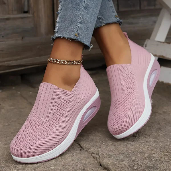 Ferrazi Women's Slip-On Casual Soft Non-Slip Sneakers 4