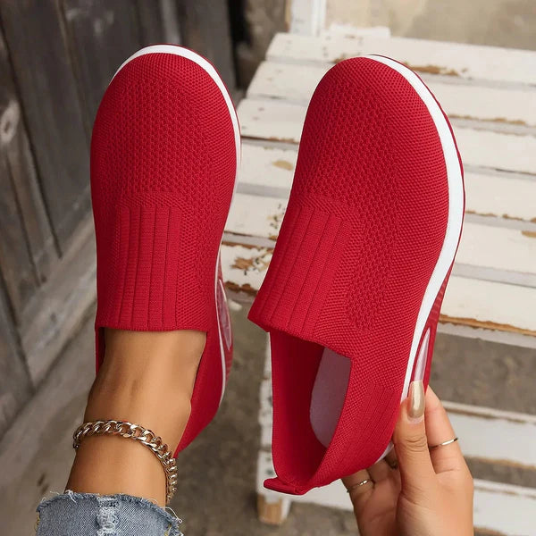 Ferrazi Women's Slip-On Casual Soft Non-Slip Sneakers 5