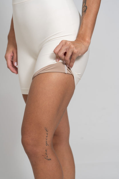 Fitness Balance Romper | Off White | Size S | Polyamide Elastane 1