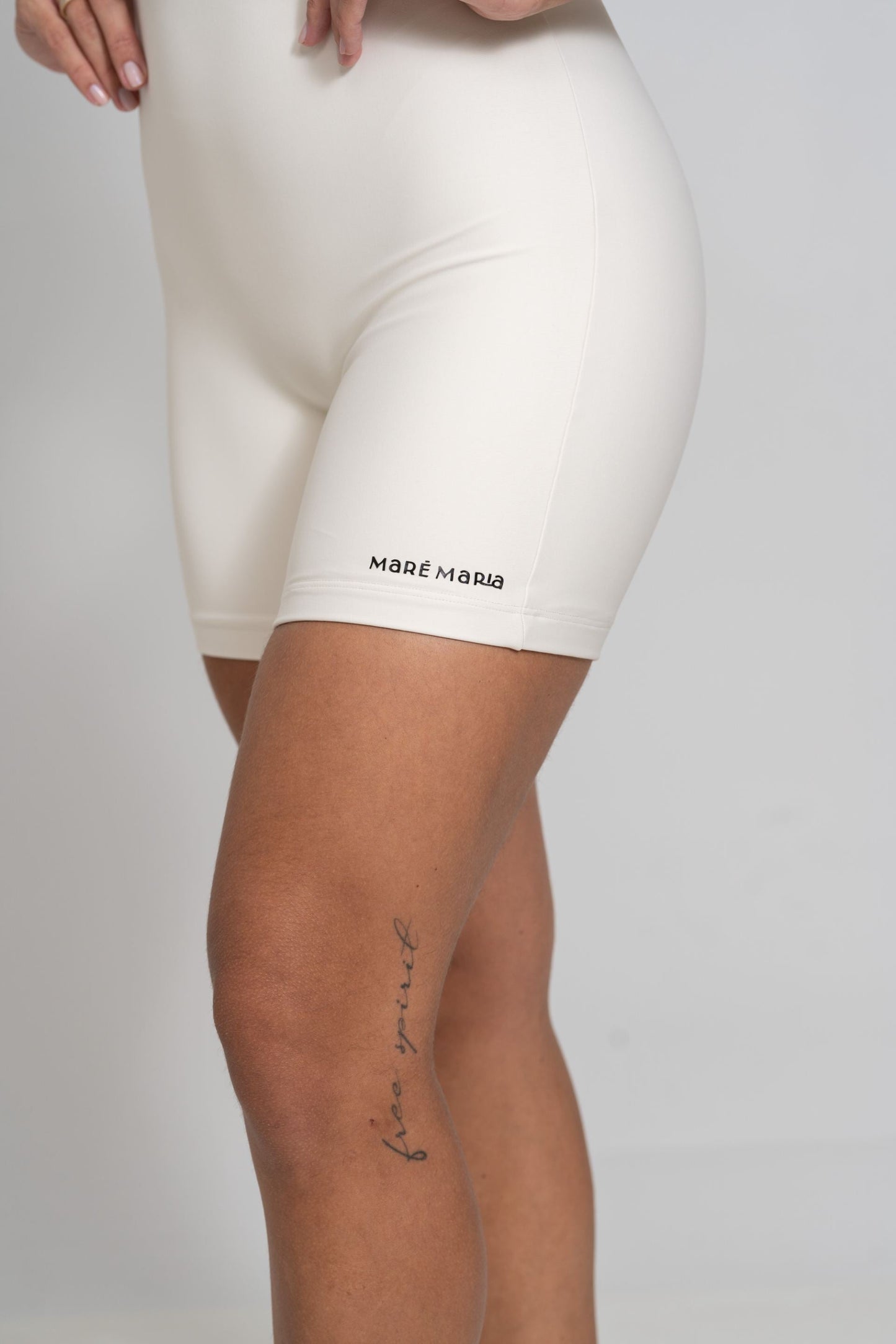 Fitness Balance Romper | Off White | Size S | Polyamide Elastane 2