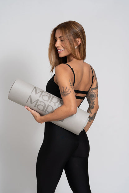 Fitness Jumpsuit Black Size S-M-L Polyamide Elastane 4