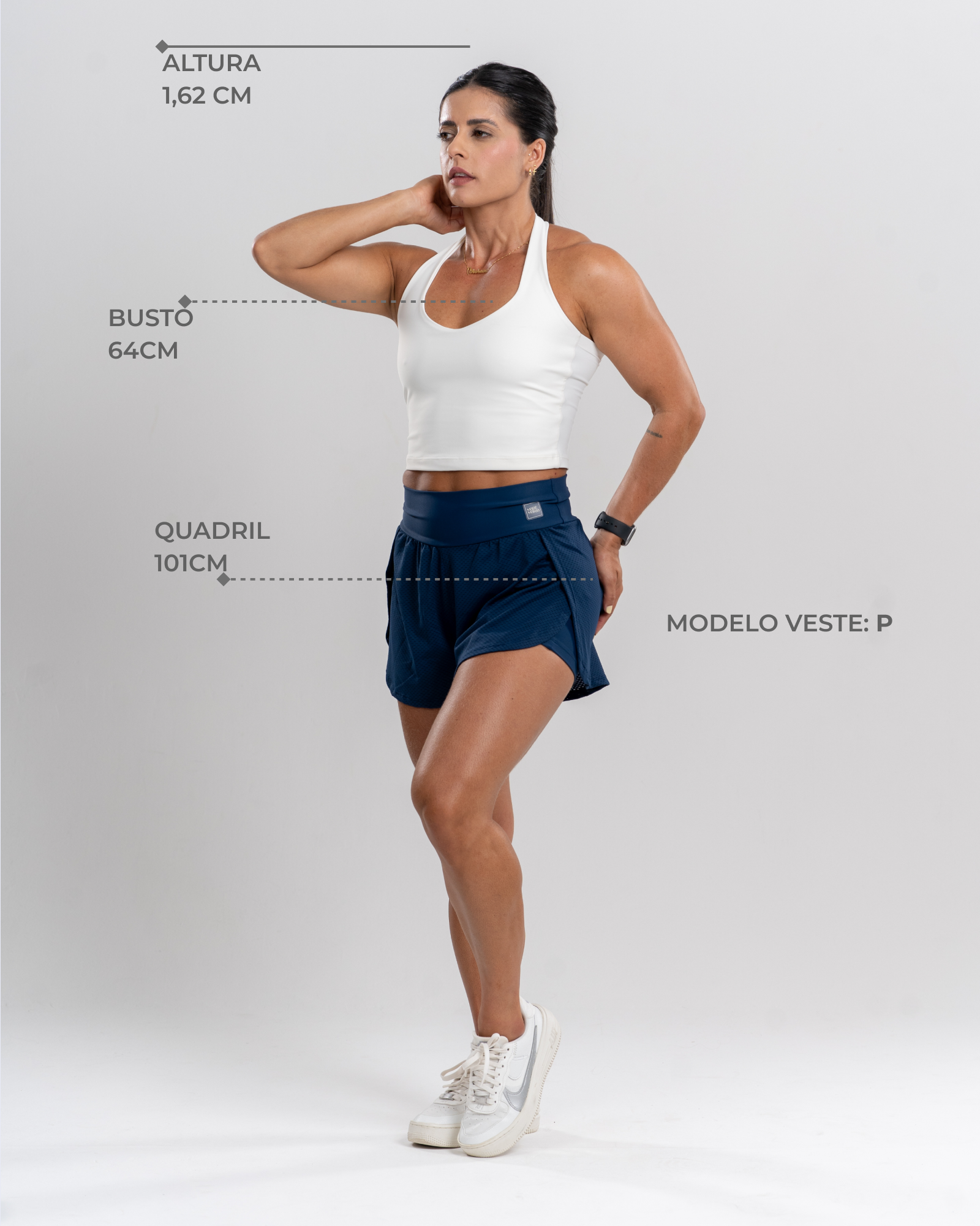 Fitness Romper | Halter Neck Moss Green Size S Polyamide Elastane 5