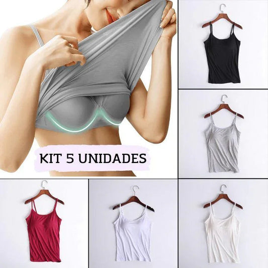 Fresh Bra Nightgown Set | Pajamas with Built-in Bra 0