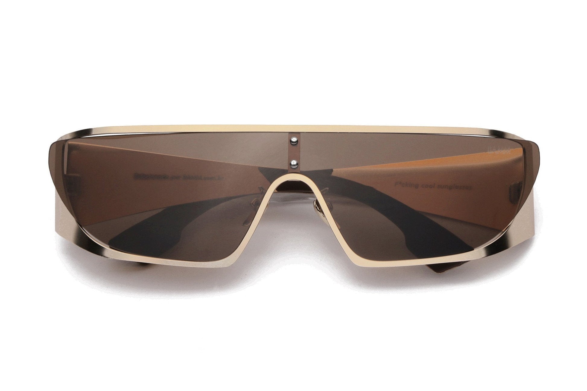 Futuristic Sunglasses | Black One Size Plastic 1