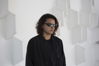Futuristic Sunglasses | Black One Size Plastic 7