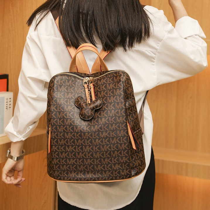 Genuine Leather Backpack | Women's Stylish Bag with Compartments 5