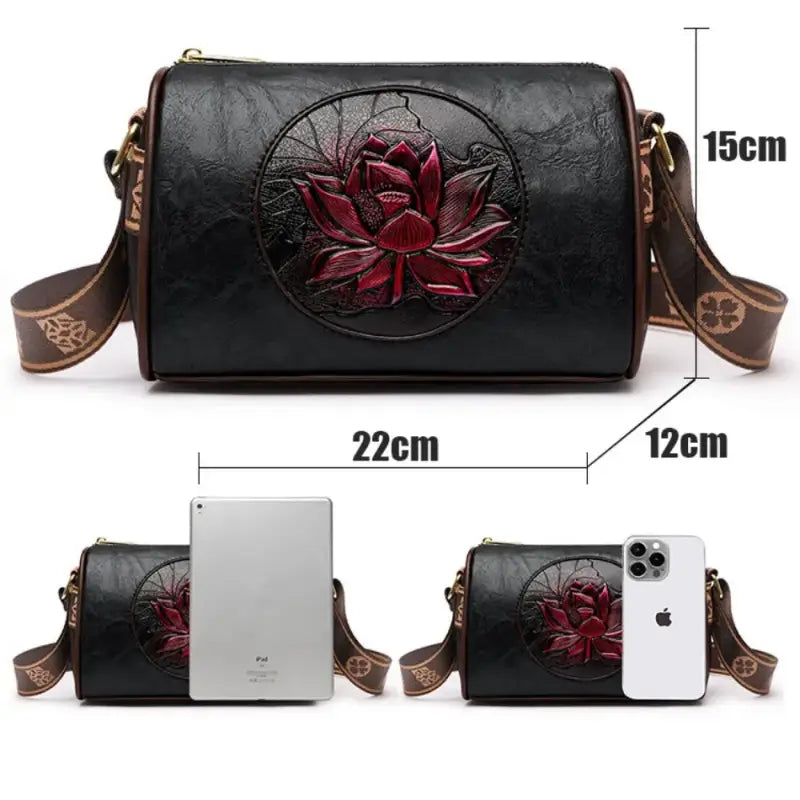 Genuine Leather Crossbody Bag | Adjustable Tote for Women 4