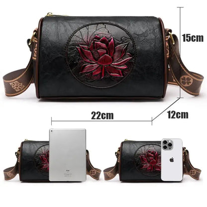 Genuine Leather Crossbody Bag | Adjustable Tote for Women 4