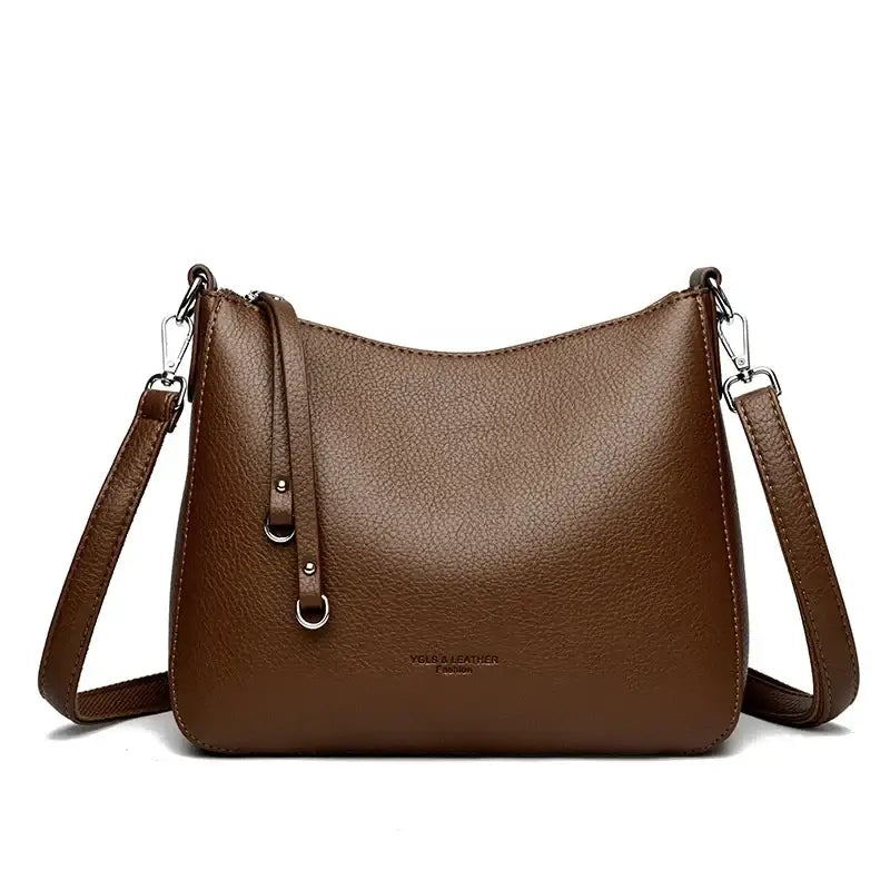 Genuine Leather Crossbody Bag for Women | Adjustable Strap 0
