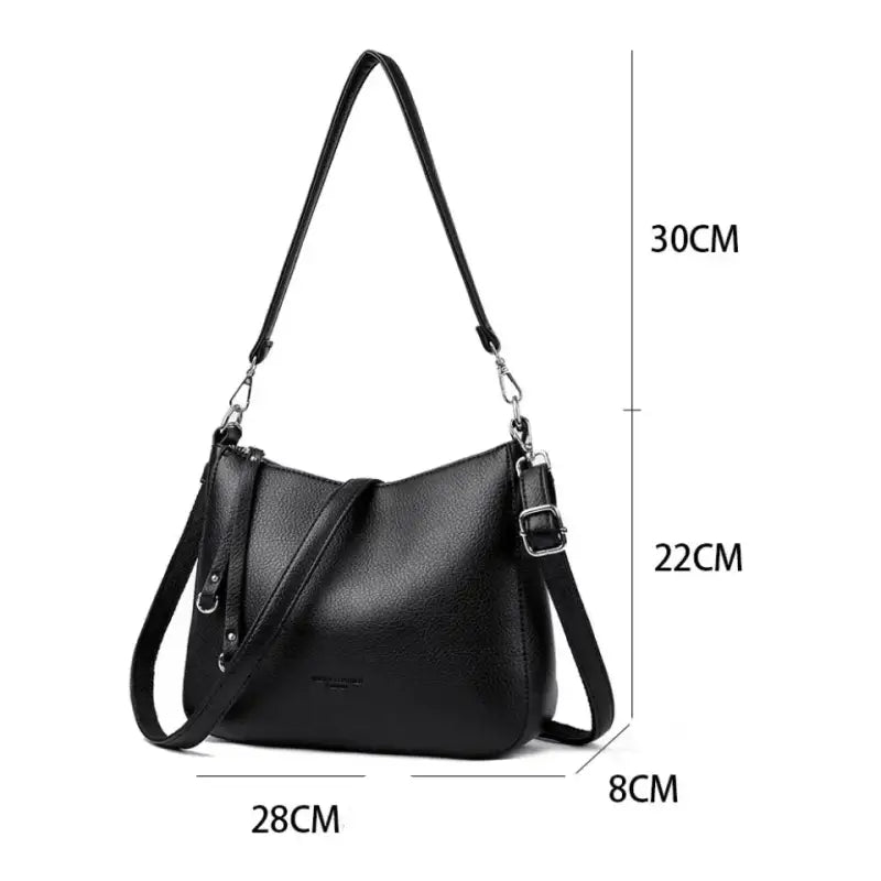 Genuine Leather Crossbody Bag for Women | Adjustable Strap 5