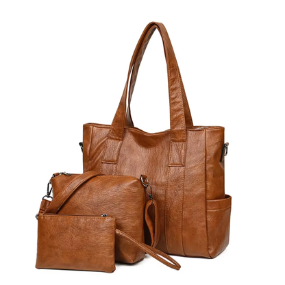 Genuine Leather Women's Shoulder Bag | Classic Handbag 1