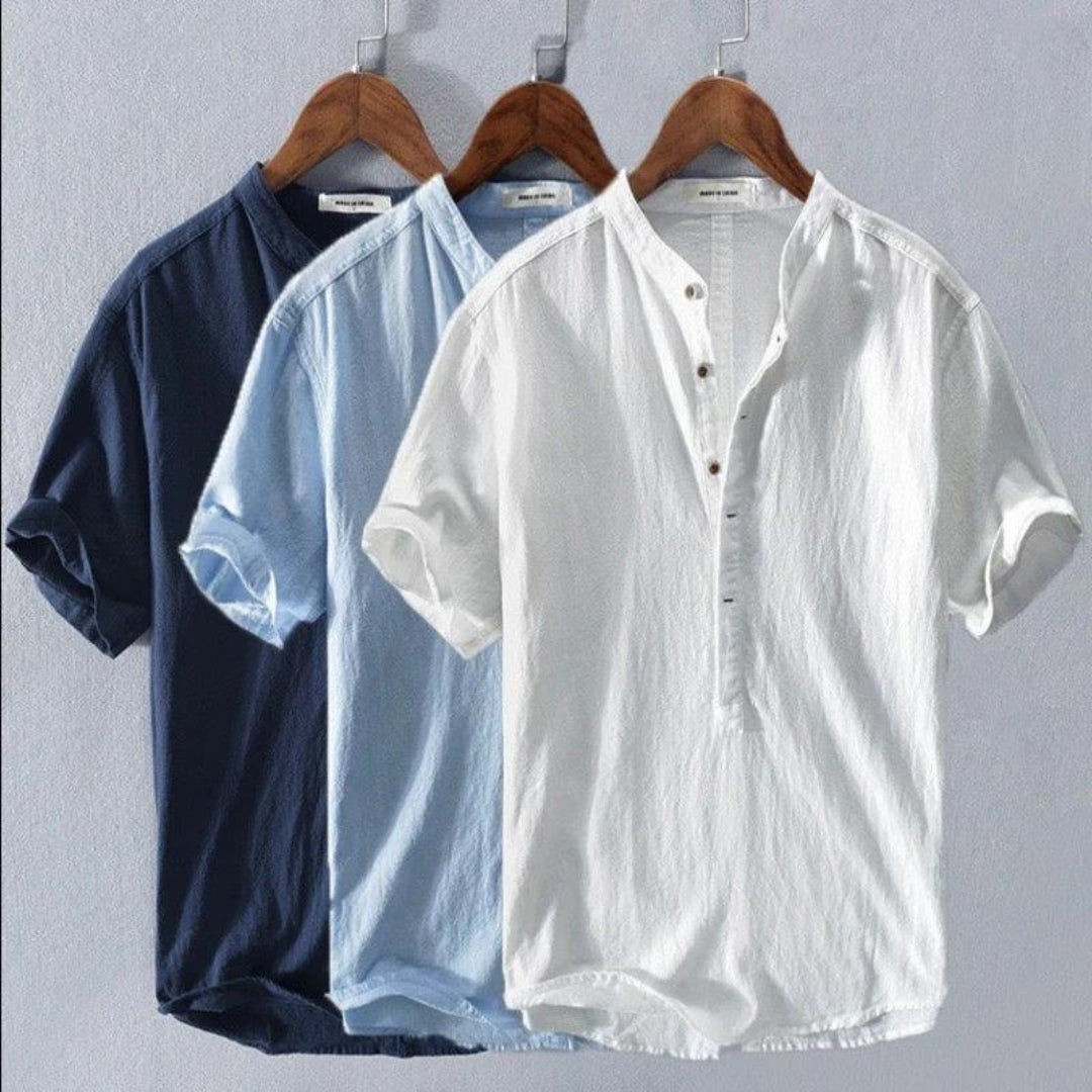 Jules Amalfi | Casual Henley Shirt 1
