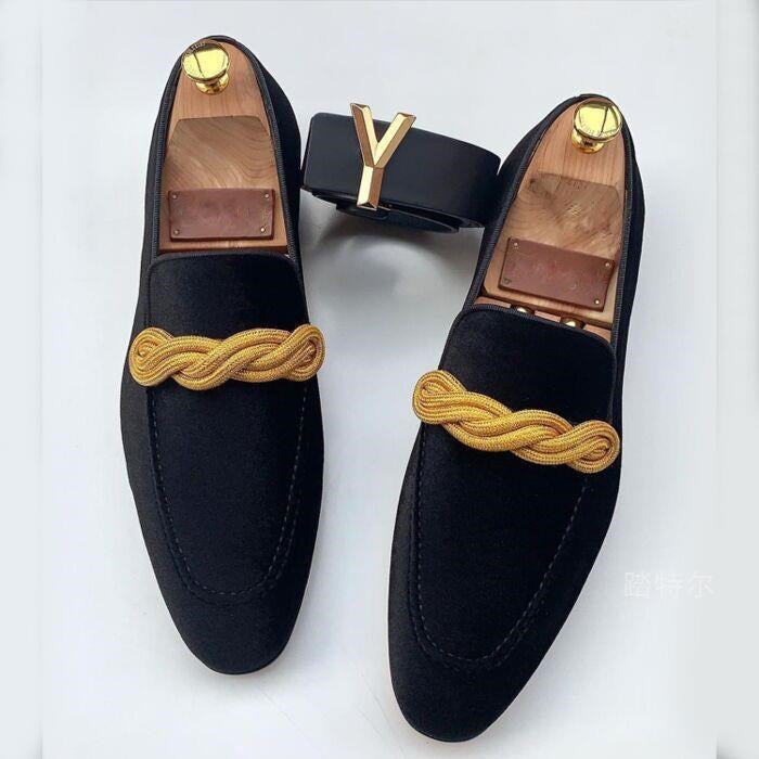 L'Élégance Velvet Loafers | Vegan Suede Slip-On Shoes 3