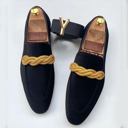 L'Élégance Velvet Loafers | Vegan Suede Slip-On Shoes 3