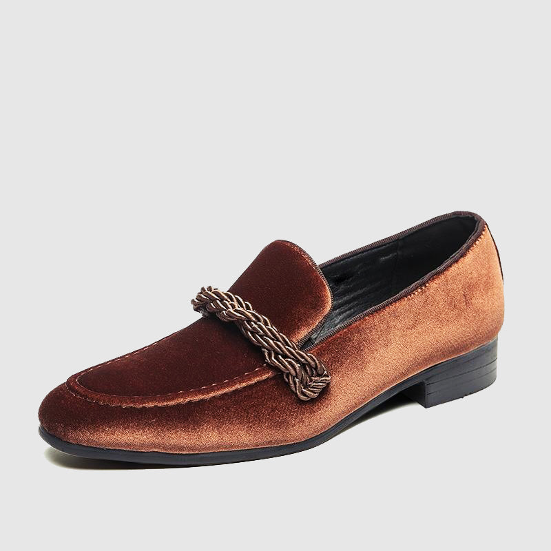 L'Élégance Velvet Loafers | Vegan Suede Slip-On Shoes 4