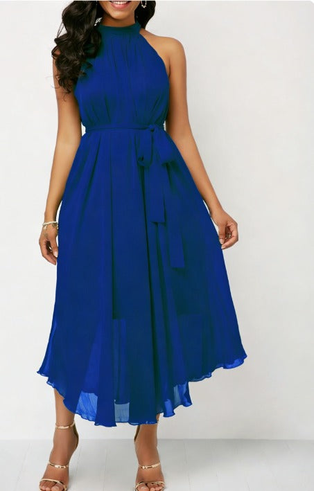 Lilah | Elegant Midi Dress for Women with Flared Bottom 1