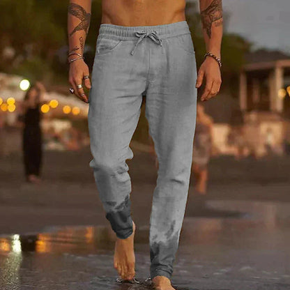 LinoVibe Classic | Men's Linen Pants for Summer Style 1