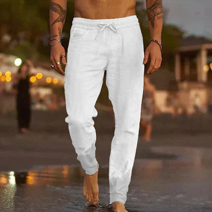 LinoVibe Classic | Men's Linen Pants for Summer Style 4