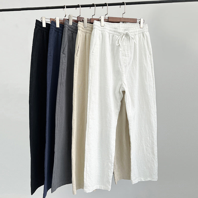 Lorenzo Vitali | Men's Lightweight Linen Trousers 0