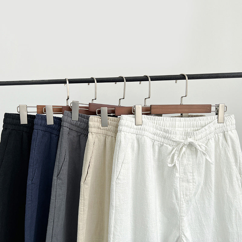 Lorenzo Vitali | Men's Lightweight Linen Trousers 1