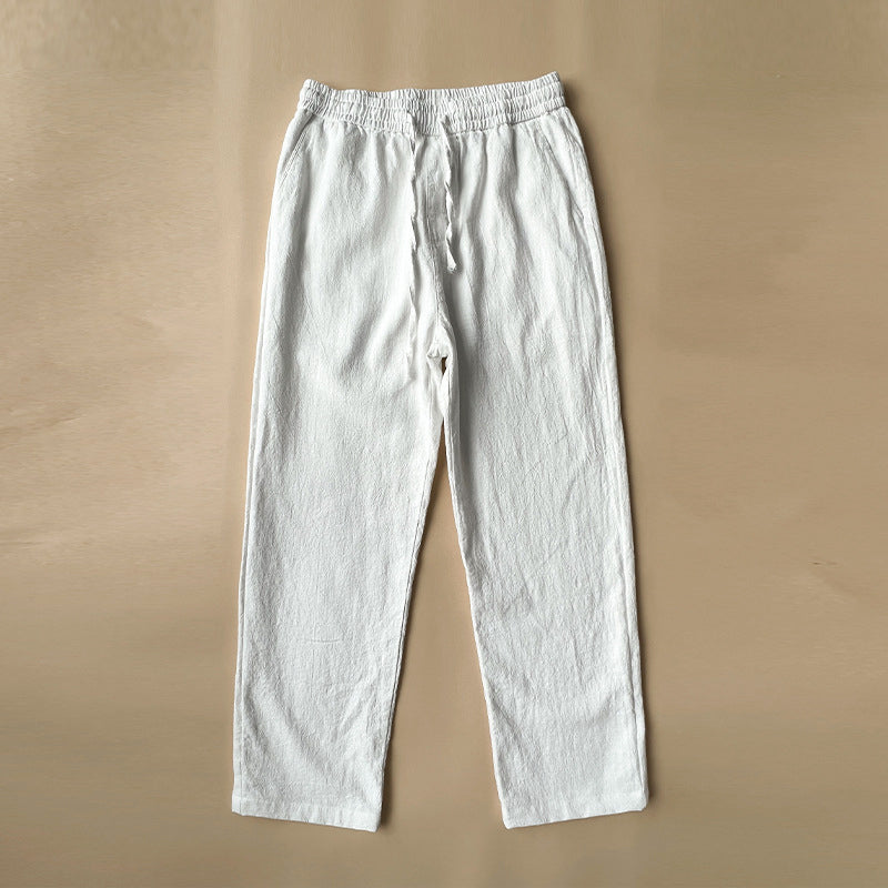Lorenzo Vitali | Men's Lightweight Linen Trousers 2