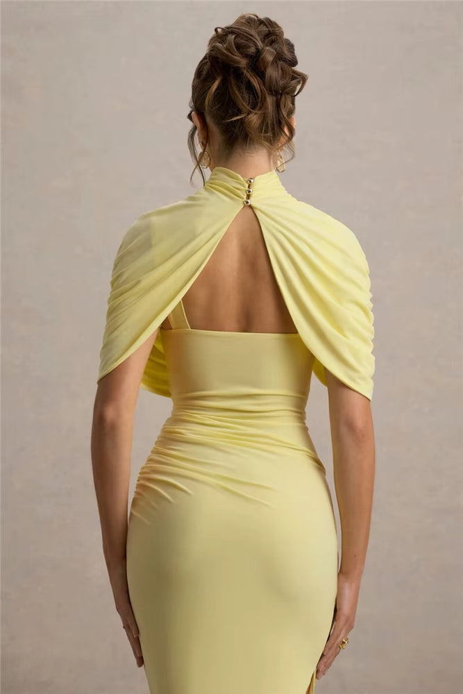 Lyra Asymmetrical Long Dress | Women's Evening Wear 4