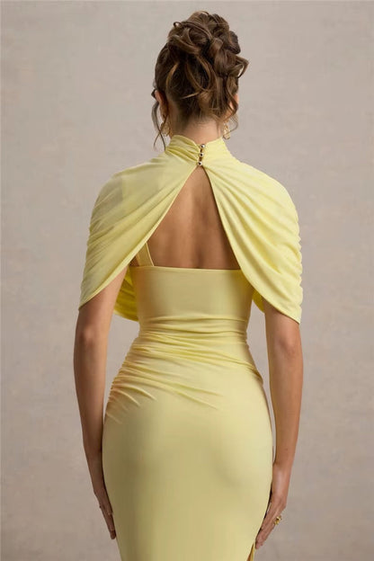 Lyra Asymmetrical Long Dress | Women's Evening Wear 4