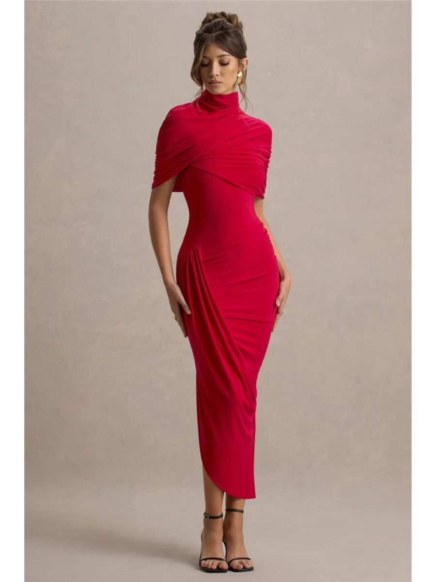 Lyra Asymmetrical Long Dress | Women's Evening Wear 5