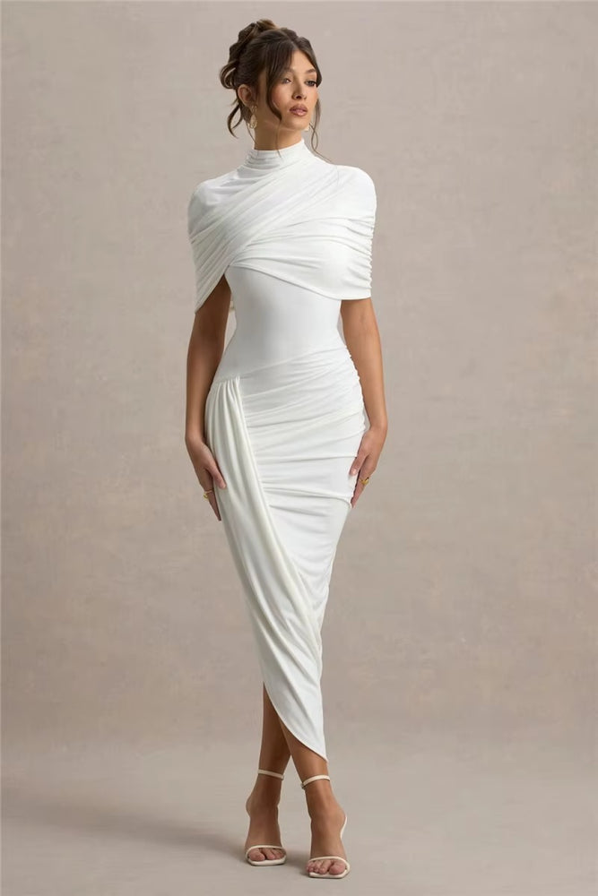 Lyra Asymmetrical Long Dress | Women's Evening Wear 9