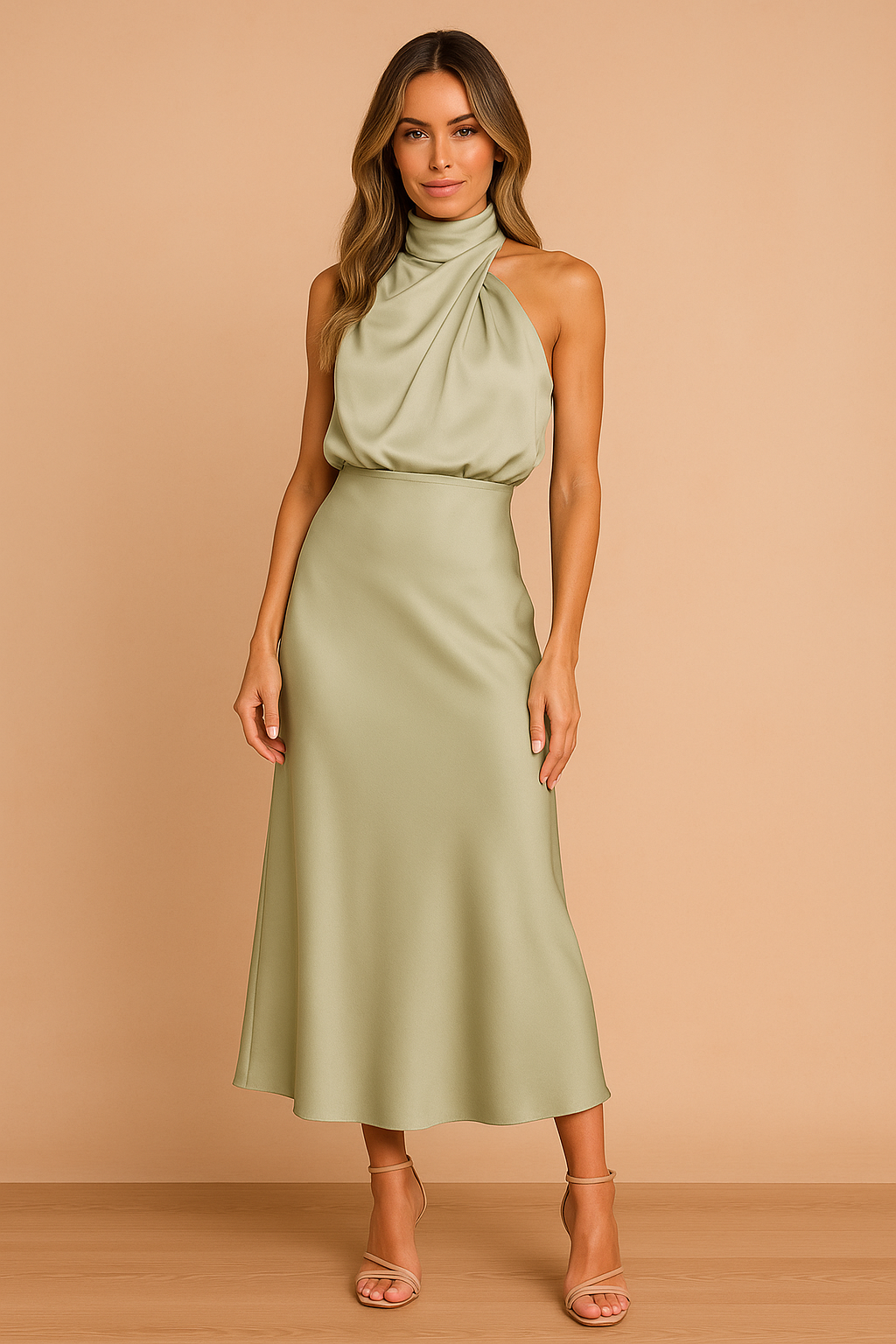 Madelyn | Elegant Women's Midi Dress for Cocktail and Formal Events 4