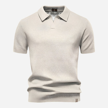 Marcus V-Neck Knit | Men's Polo Shirt Short Sleeve 9