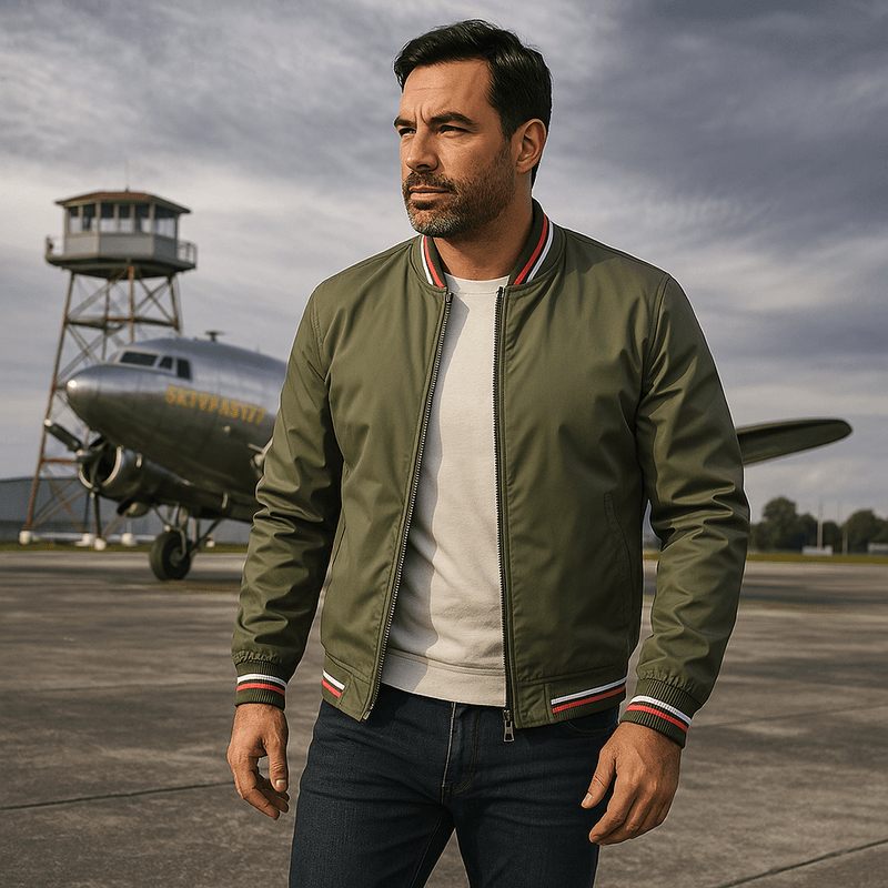 Mason | Classic Lightweight Bomber Jacket for Men 3